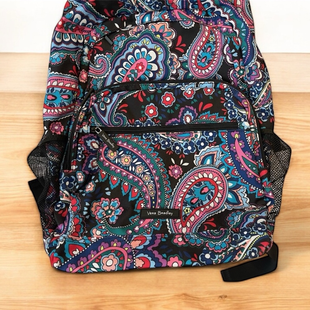 NWOT | Vera Bradley Colorful Paisley Backpack